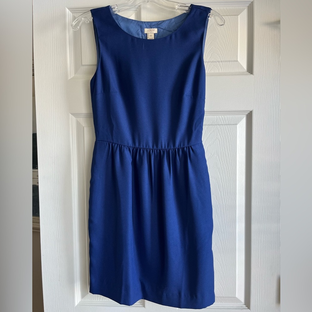 J Crew blue dress